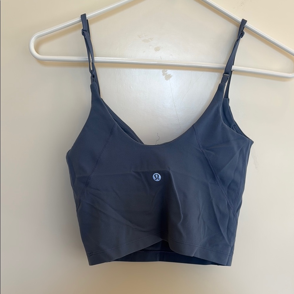 Lululemon Align Light Blue Strappy Crop Top